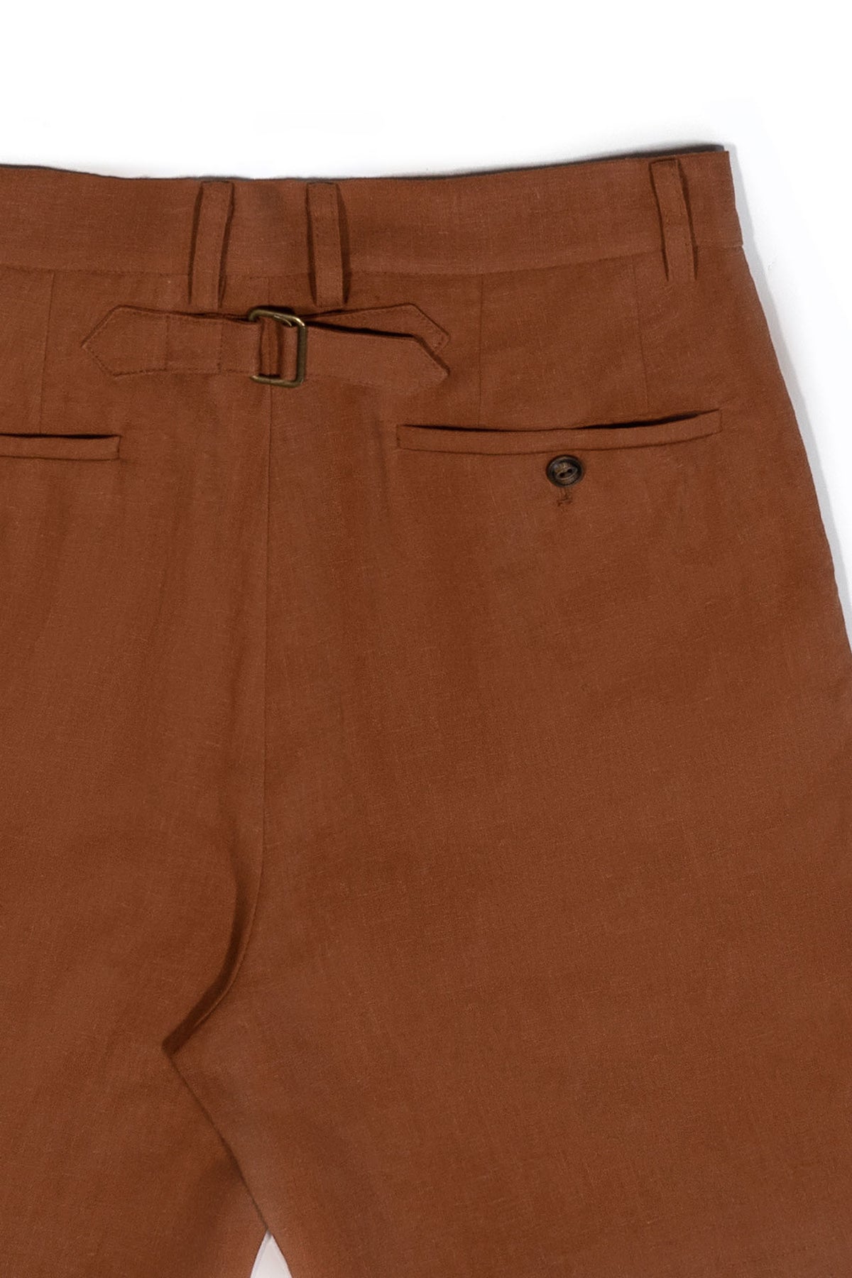 Ioedle - Clover Embroidered Button Shorts (Brown) product image 5 | TRAB K-Fashion Australia