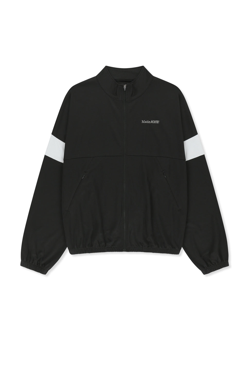 Matin Kim - Matin Pace Vortex Graffiti Zip Up (Black) product image 1 | TRAB K-Fashion Australia