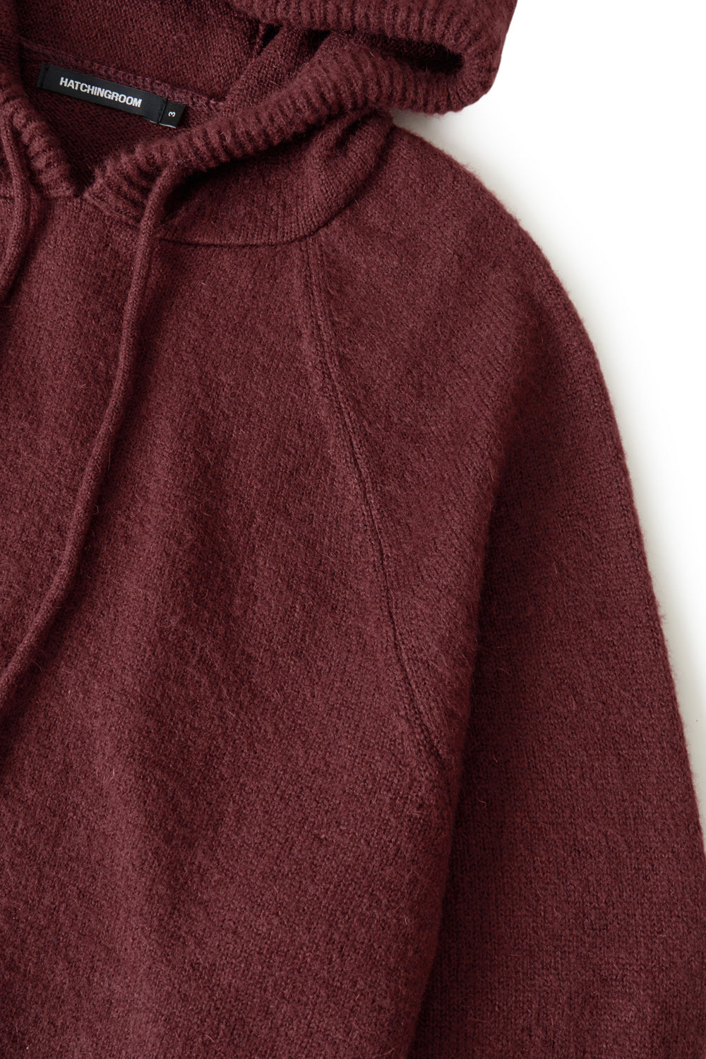 Hatchingroom - Base Hoodie Knit Dark (Red) product image 4 | TRAB K-Fashion Australia