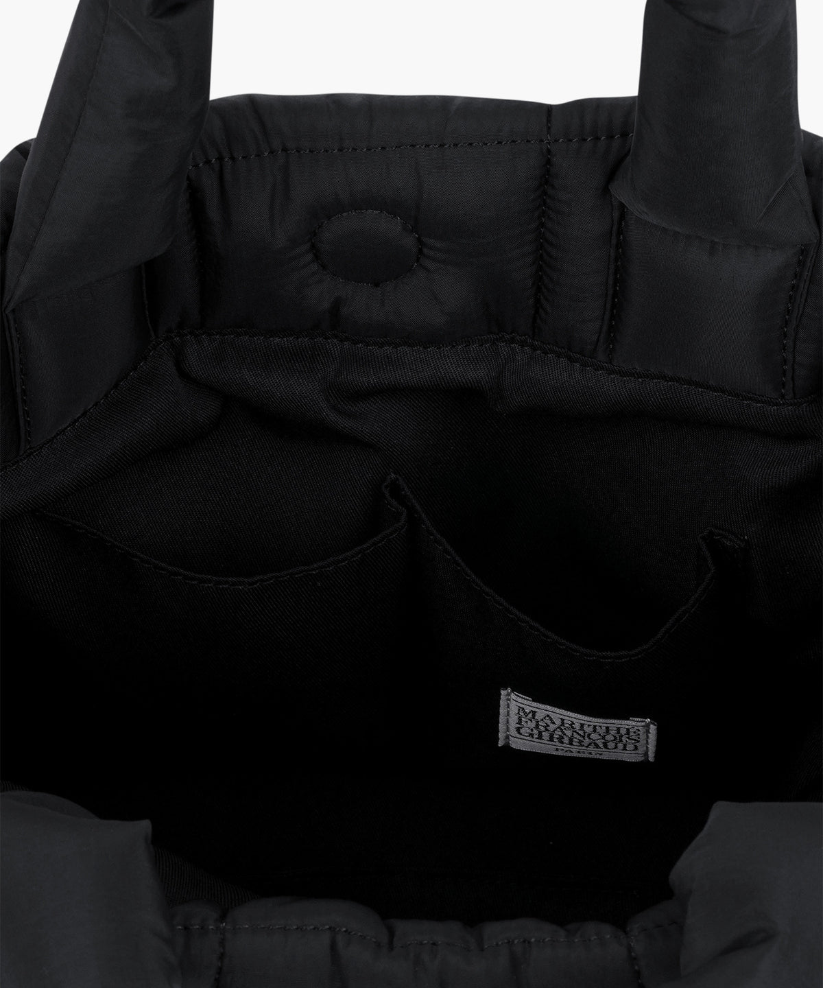 Marithe & Francois Girbaud - Classic Logo Padding Bag (Black) product image 5 | TRAB K-Fashion Australia
