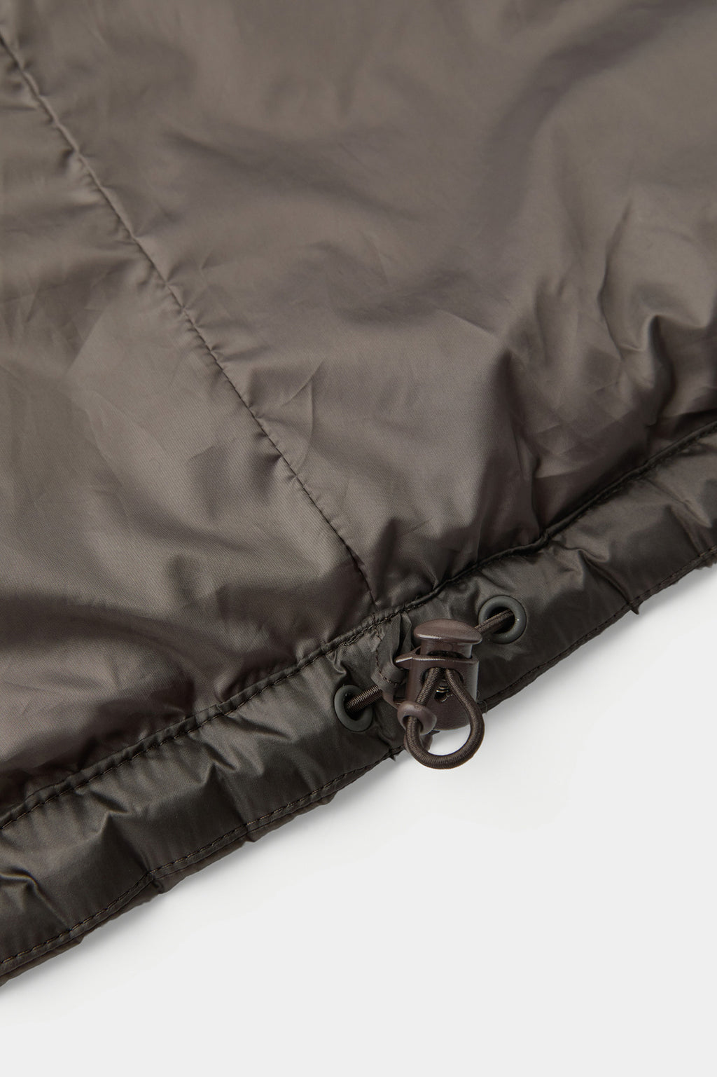 Coor - Light Weight Shell Padded Hoodie Jumper (Dark Brown) product image 7 | TRAB K-Fashion Australia