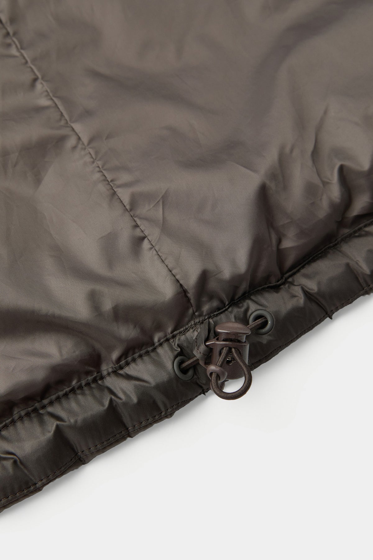 Coor - Light Weight Shell Padded Hoodie Jumper (Dark Brown) product image 7 | TRAB K-Fashion Australia
