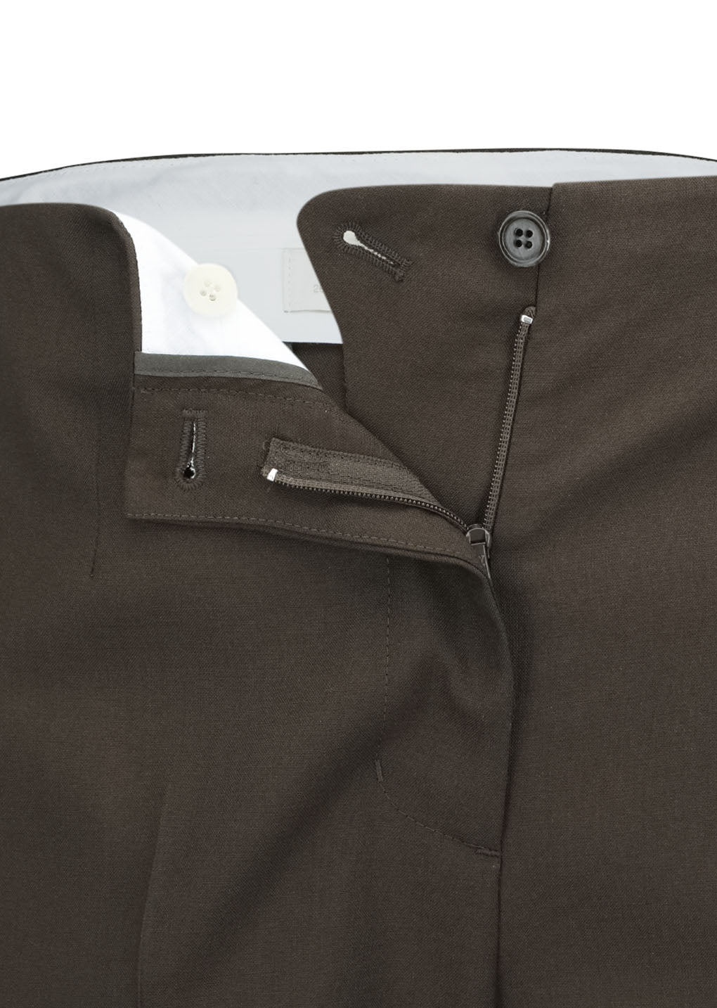 Amomento - Straight Fit Pants (Khaki Brown) product image 4 | TRAB K-Fashion Australia