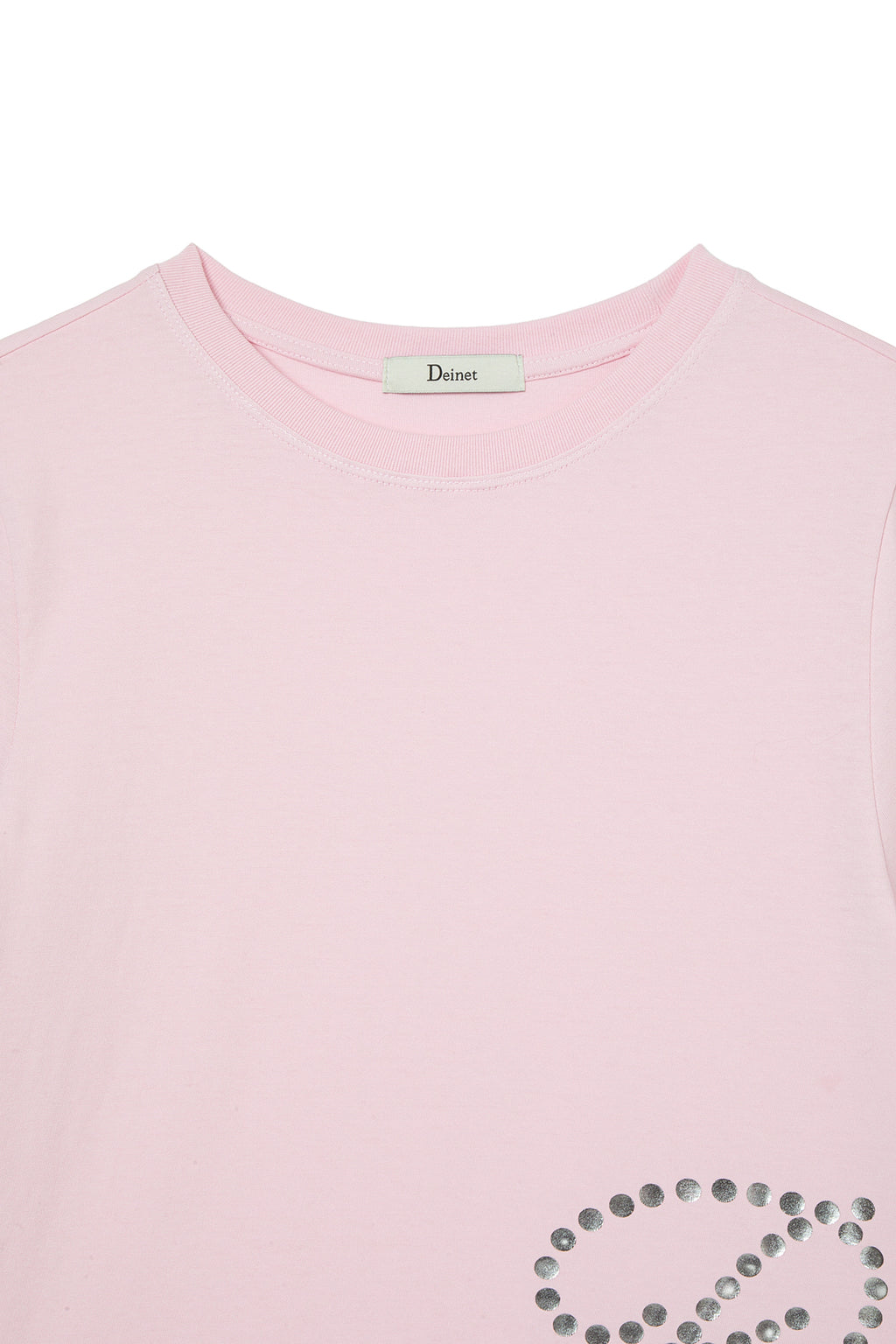Deinet - Dot D Logo T-Shirt (Light Pink) product image 3 | TRAB K-Fashion Australia