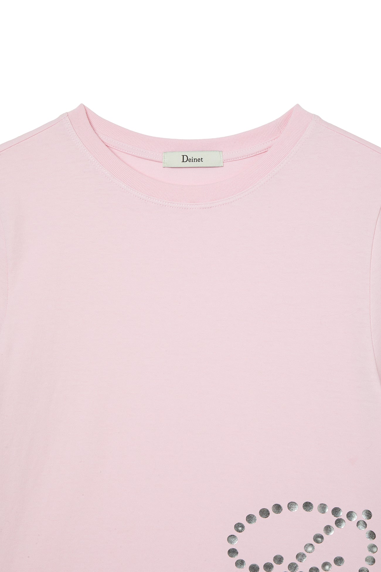 Deinet - Dot D Logo T-Shirt (Light Pink) product image 3 | TRAB K-Fashion Australia