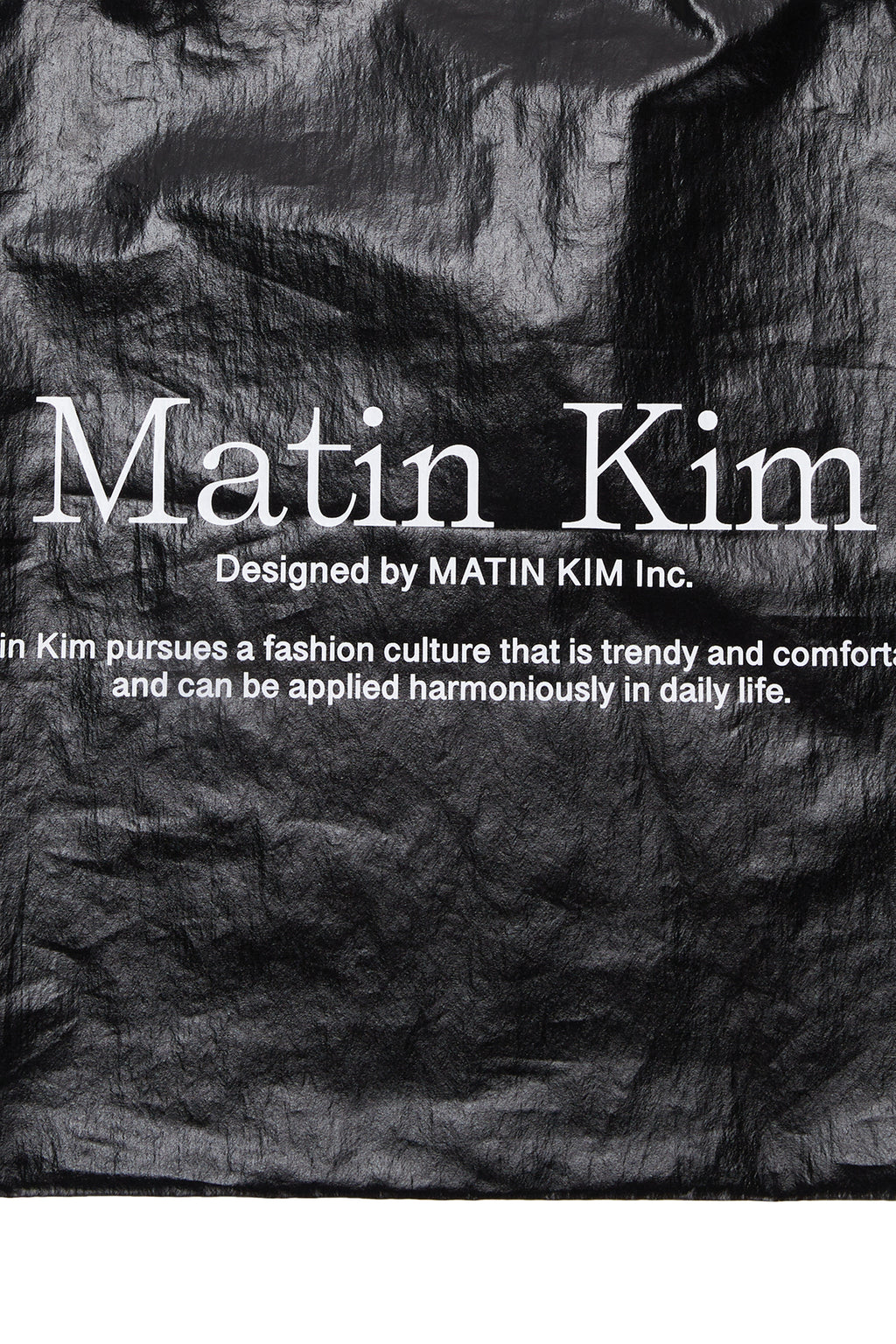 Matin Kim - Matin Poppin Ecobag (Strong Black) product image 3 | TRAB K-Fashion Australia