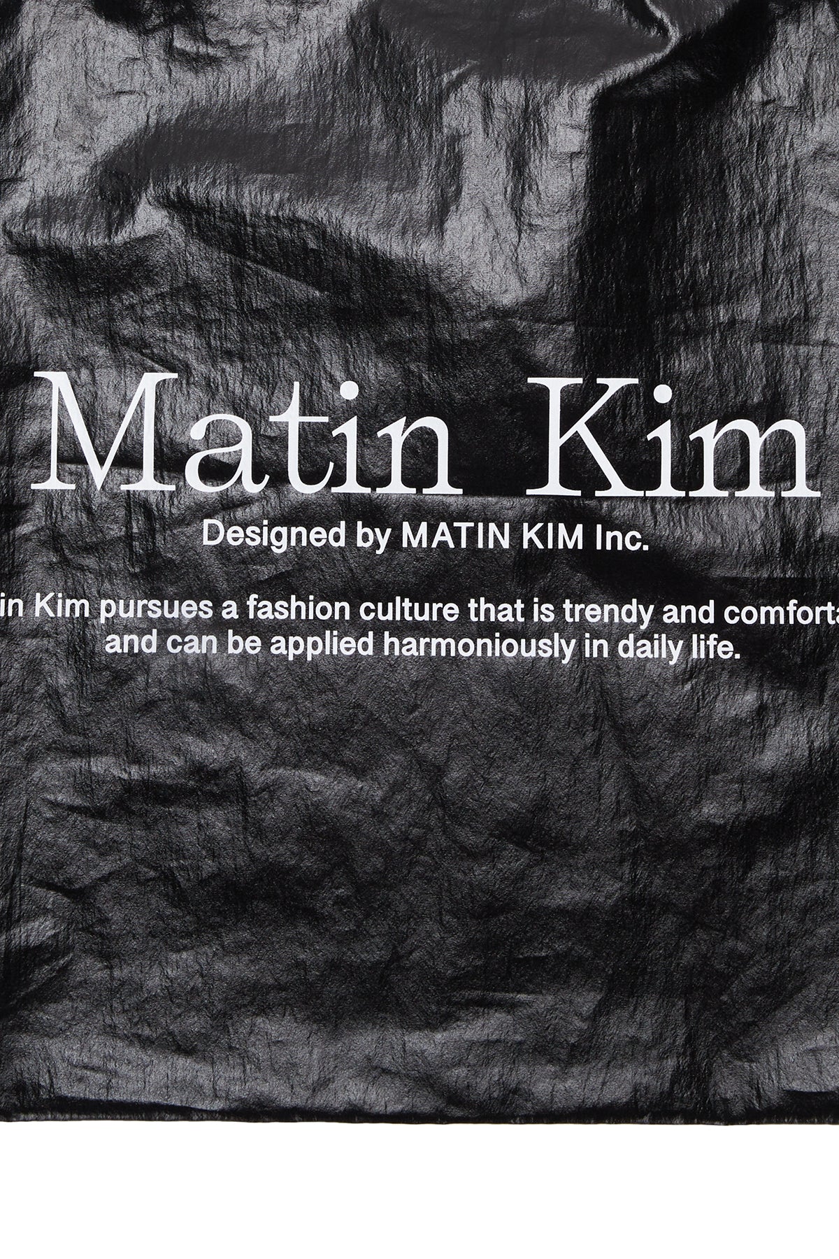 Matin Kim - Matin Poppin Ecobag (Strong Black) product image 3 | TRAB K-Fashion Australia
