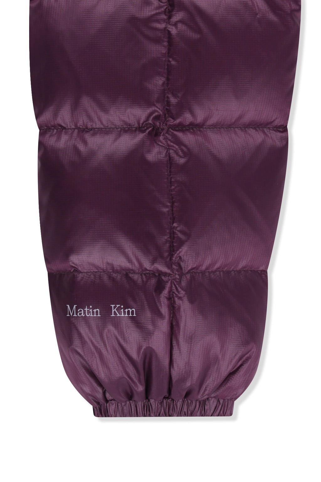 Matin Kim - Matin Grid Quilted Light Down Jumper (Purple) product image 5 | TRAB K-Fashion Australia