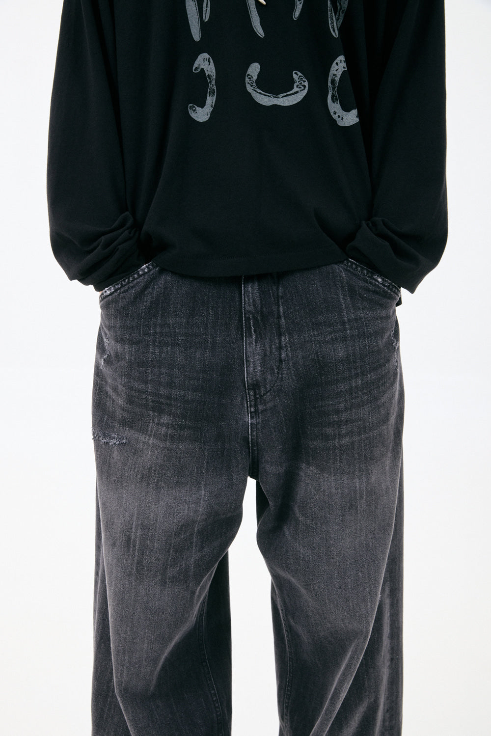 Hatchingroom - Dis Jeans (Aged Black) product image 18 | TRAB K-Fashion Australia