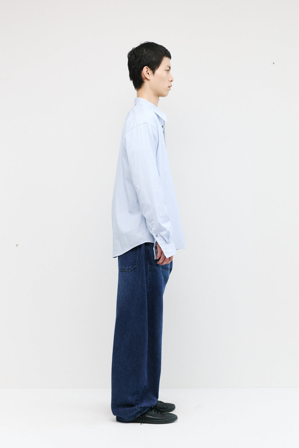 Hatchingroom - Rana Shirt Stripe (Blue) product image 5 | TRAB K-Fashion Australia