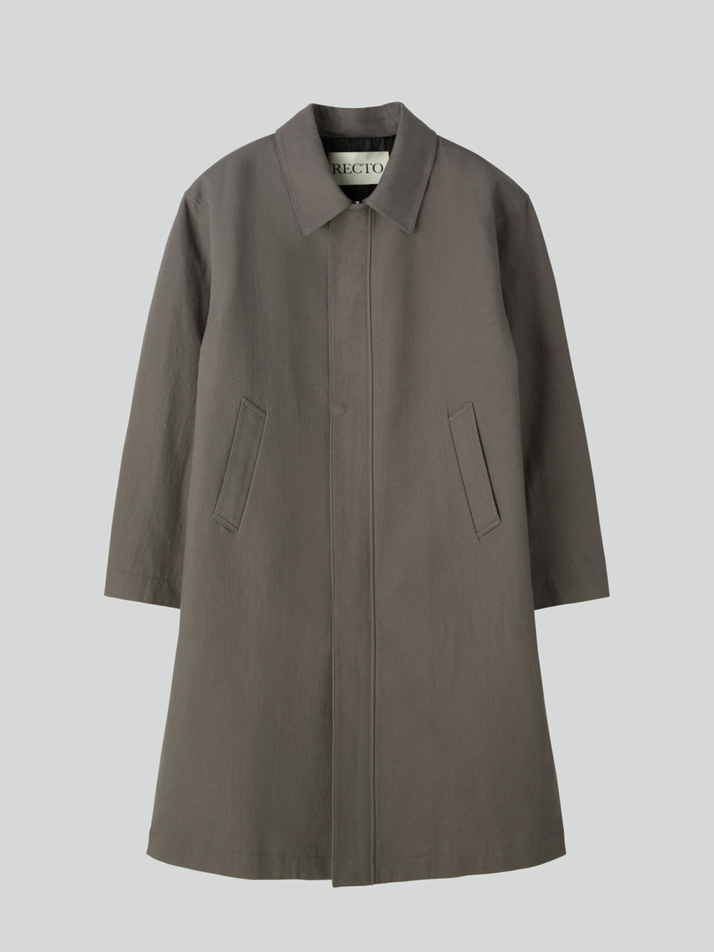 Recto - Diego Heavy Cotton Coat (Stone Grey) product image 5 | TRAB K-Fashion Australia