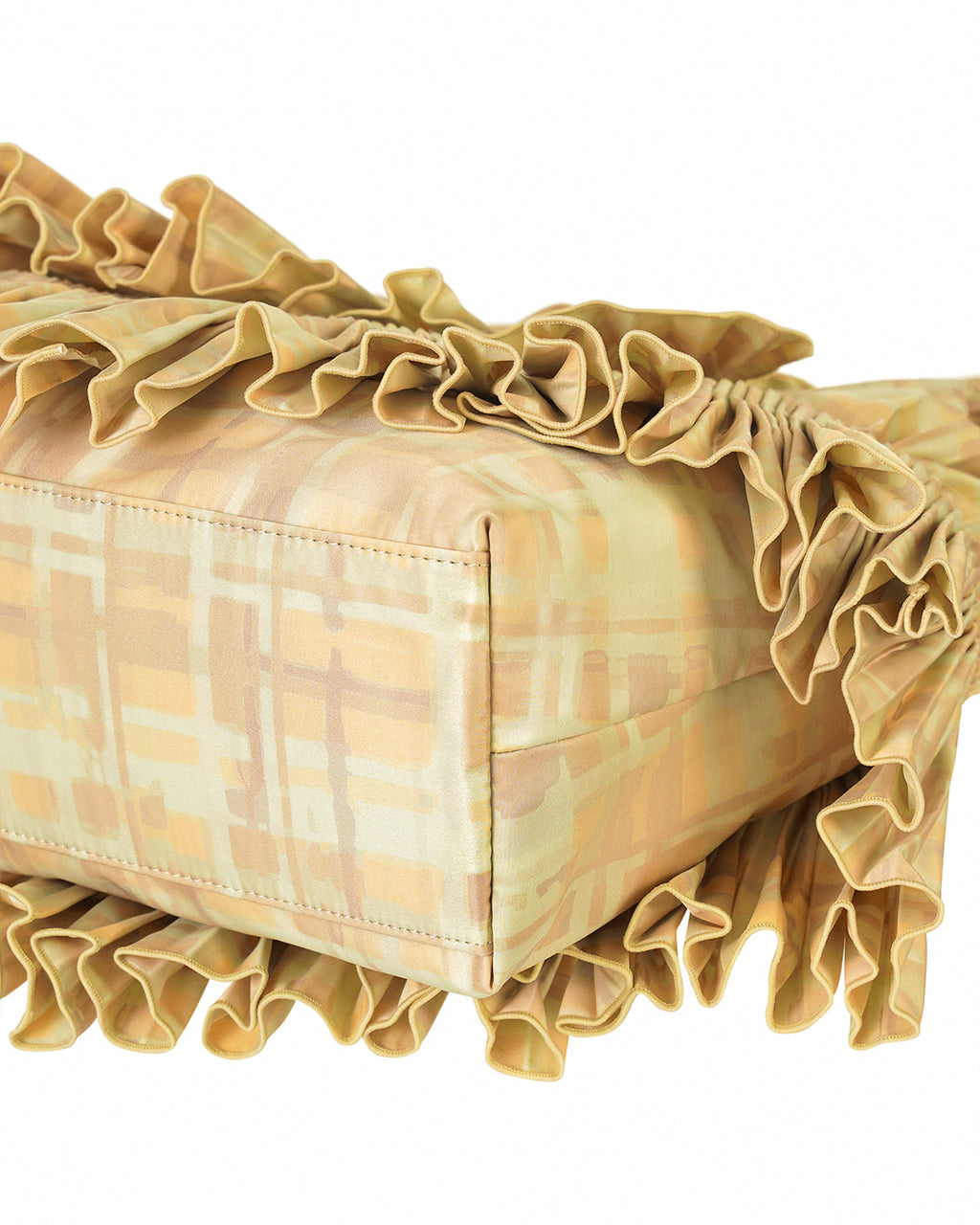 Stand Oil - Cloud Ringo Bag (Butter Plaid) product image 6 | TRAB K-Fashion Australia