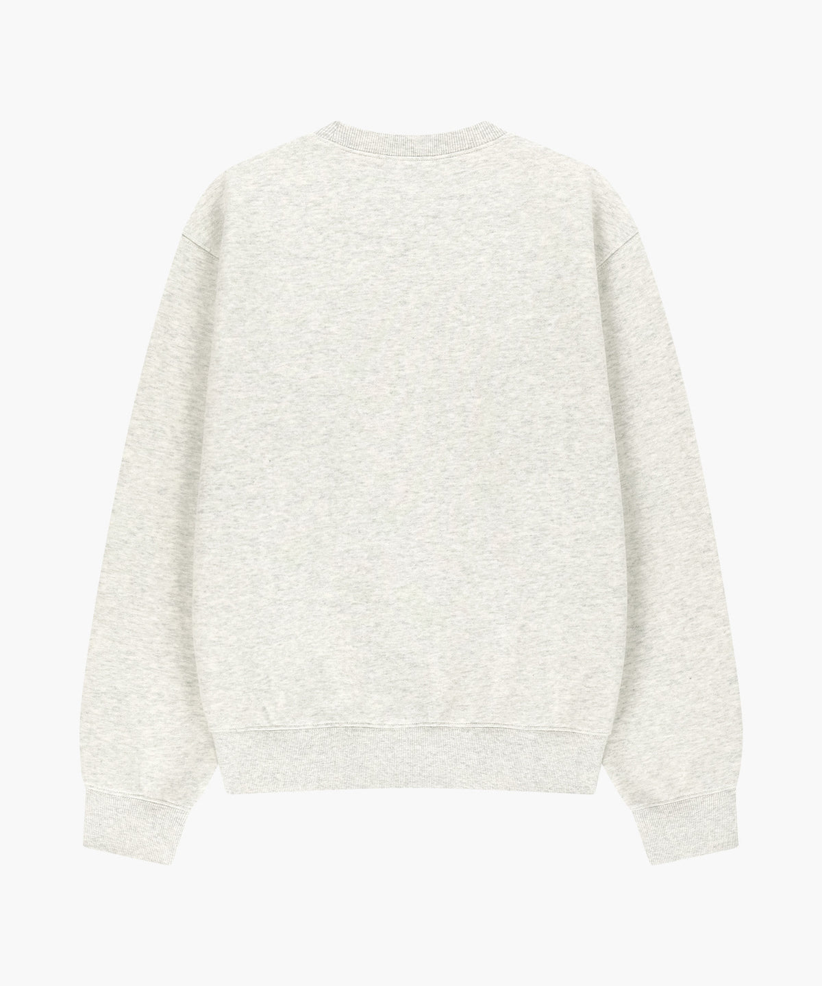 Marithe & Francois Girbaud - Small Classic Logo Oversized Sweatshirt (brushed) (Oatmeal) product image 6 | TRAB K-Fashion Australia