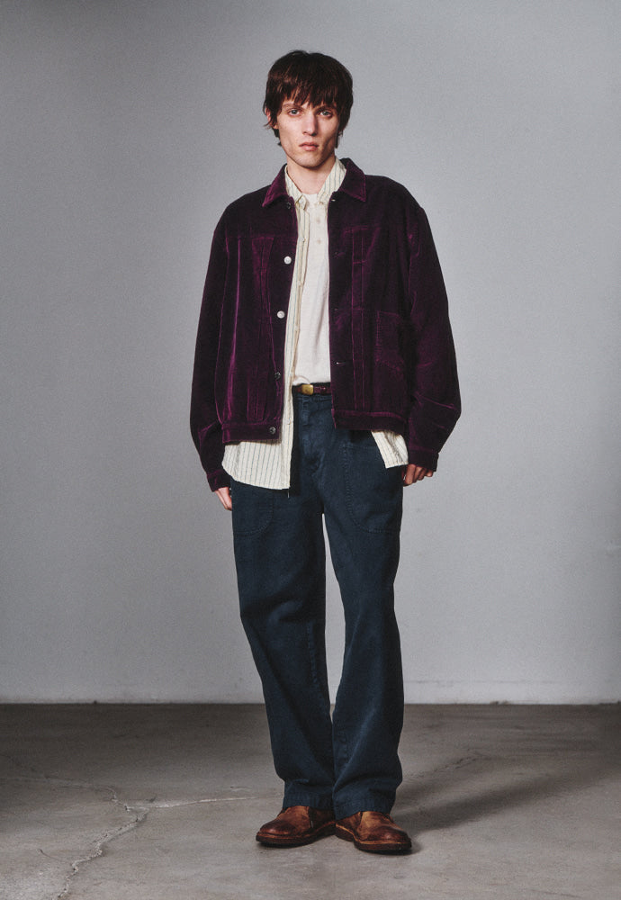 Art if acts - Faded Corduroy Trucker (Vintage Navy) product image 5 | TRAB K-Fashion Australia