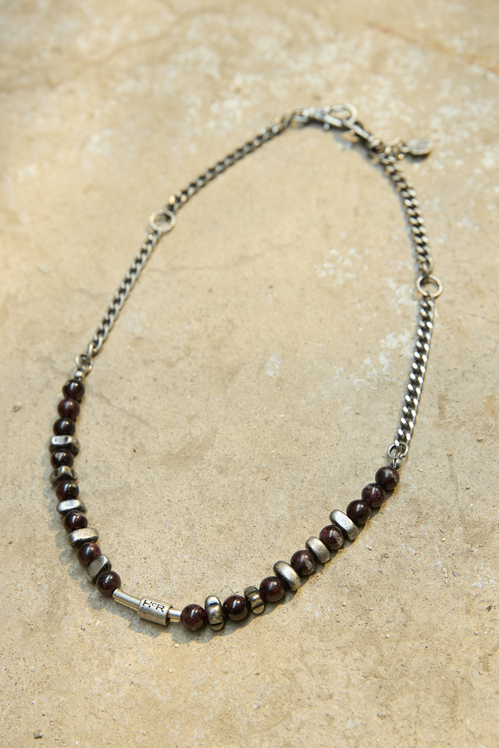 Hatchingroom - Gem Stone 2Way Necklace Garnet (OC) product image 8 | TRAB K-Fashion Australia