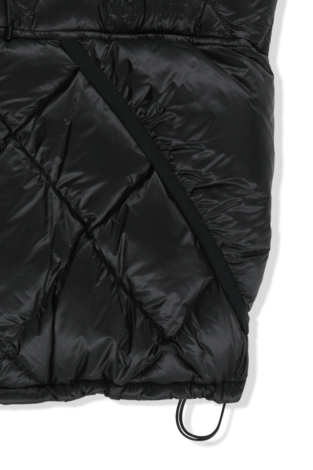Matin Kim - Mix Quilted Light Down Vest (Black) product image 6 | TRAB K-Fashion Australia