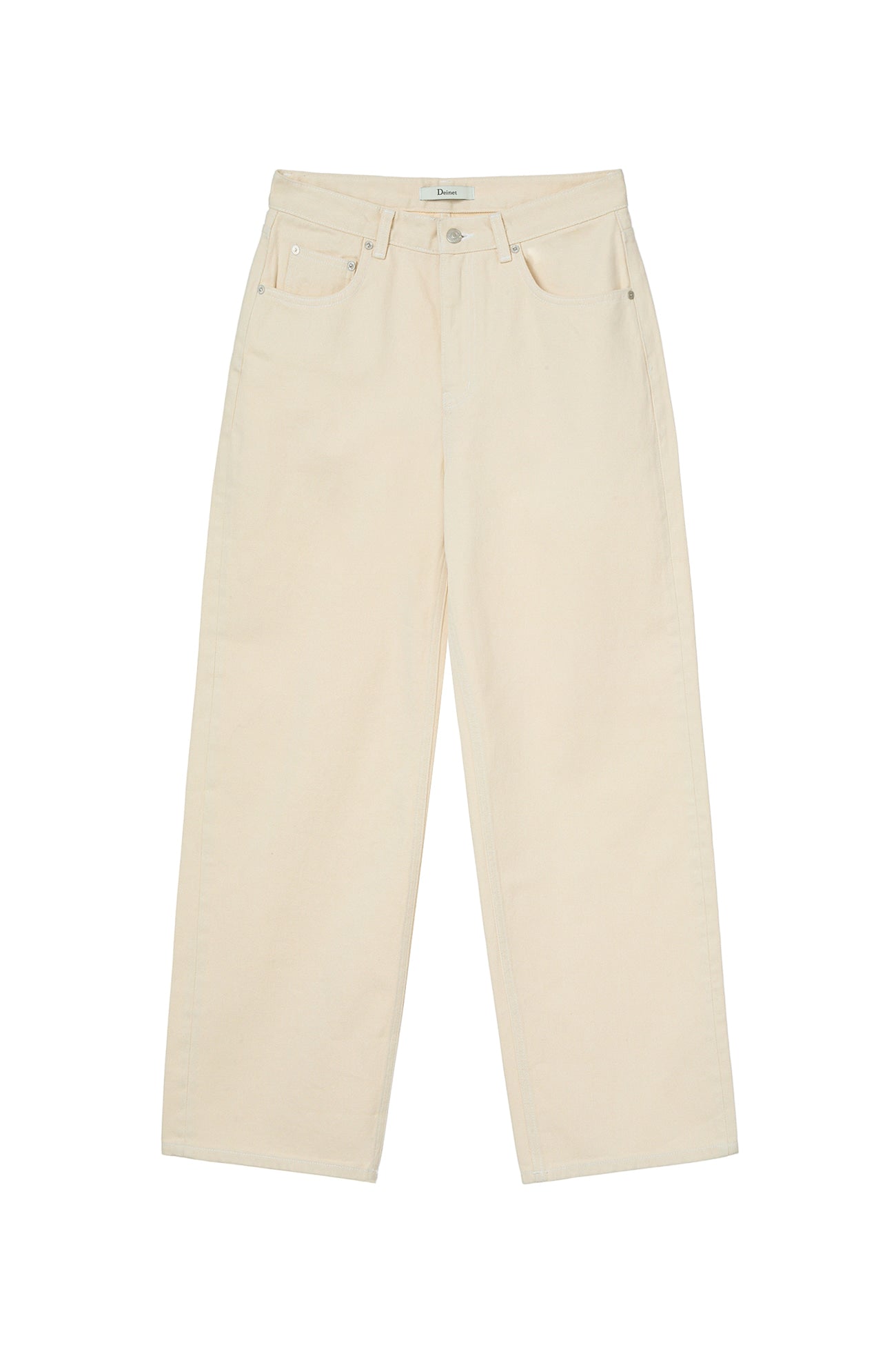 Deinet - Twill Cotton Jeans (Oatmeal) product image 9 | TRAB K-Fashion Australia