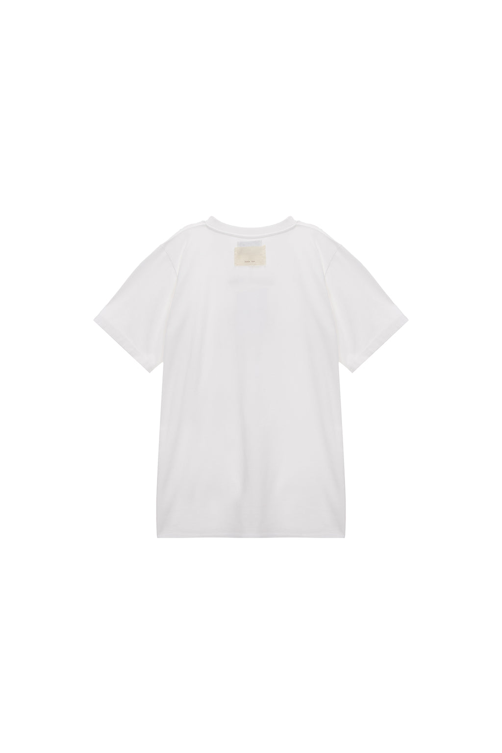 Matin Kim - Matin Logo Shirring Top (White) product image 2 | TRAB K-Fashion Australia
