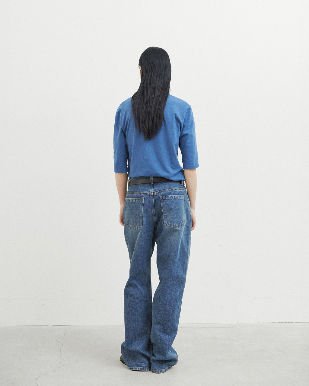 Brownyard - Straight Denim (Mid Blue) product image 3 | TRAB K-Fashion Australia