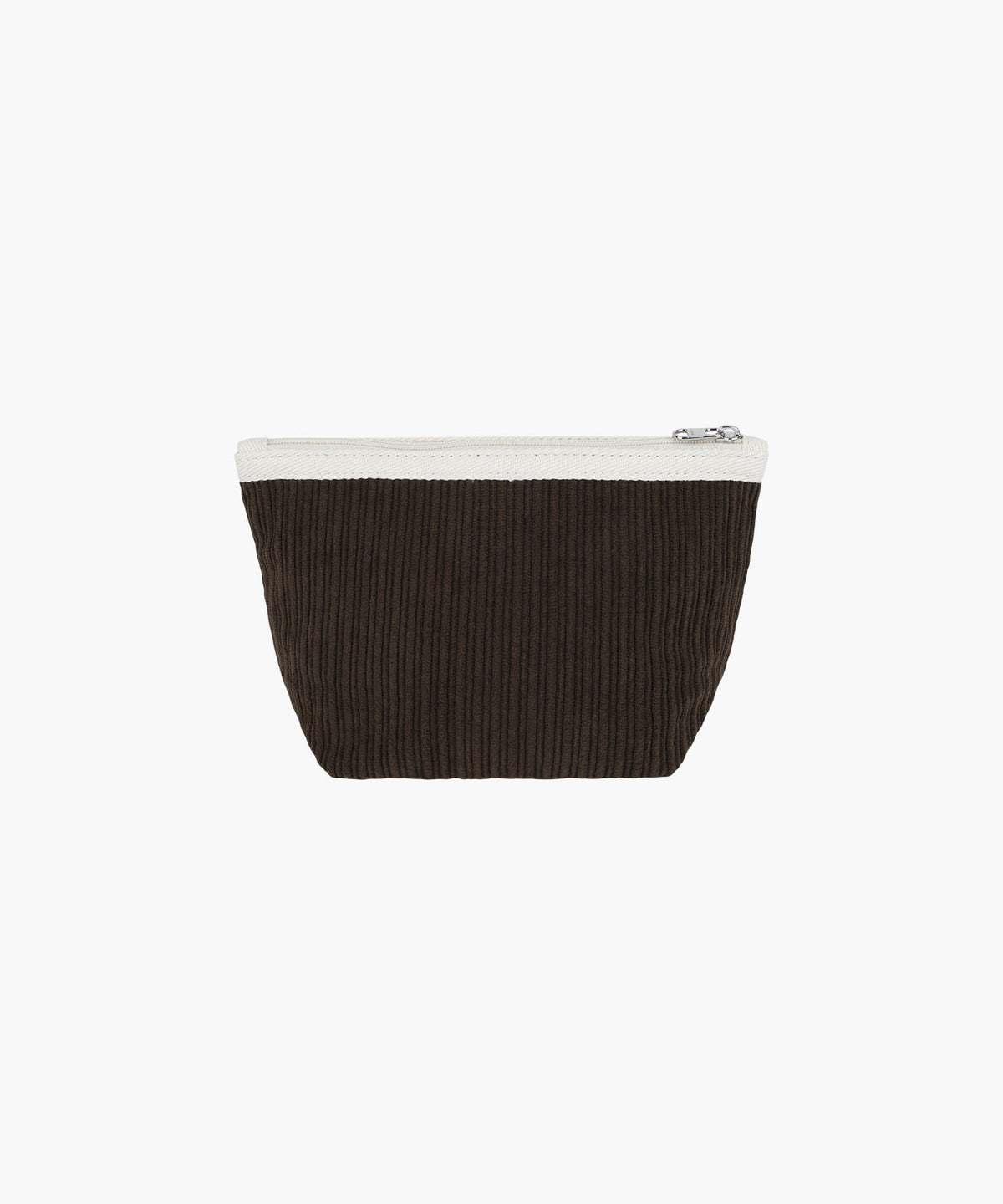 Marithe & Francois Girbaud - Classic Logo Corduroy Pouch (Brown) product image 3 | TRAB K-Fashion Australia