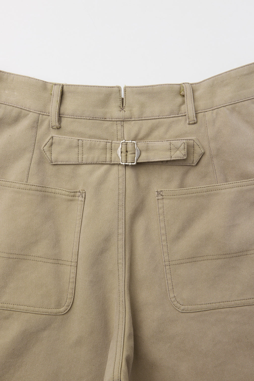Coor - Cinched Back Embossed Washed Curved Pants (Washed Beige) product image 6 | TRAB K-Fashion Australia