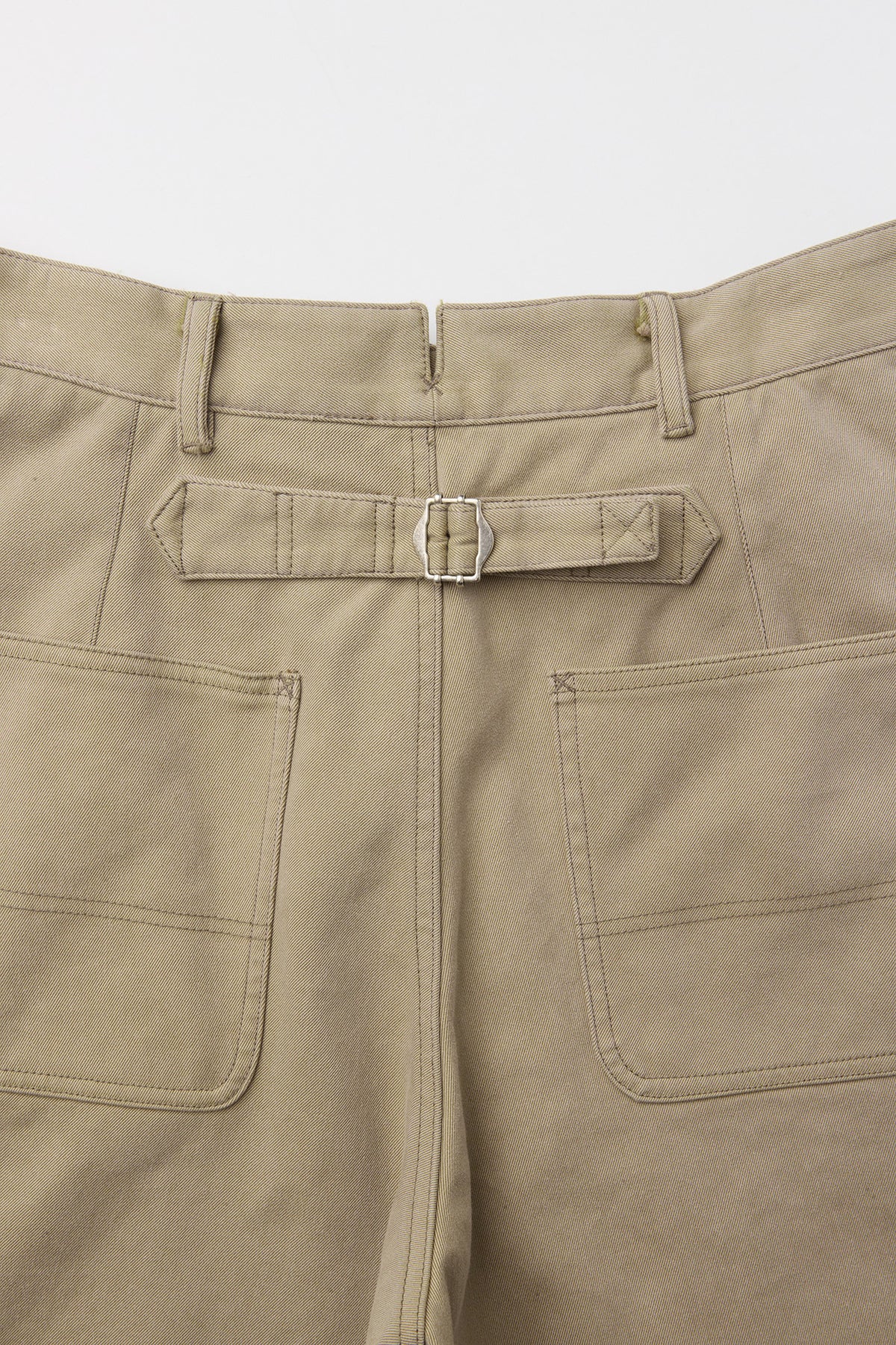 Coor - Cinched Back Embossed Washed Curved Pants (Washed Beige) product image 6 | TRAB K-Fashion Australia