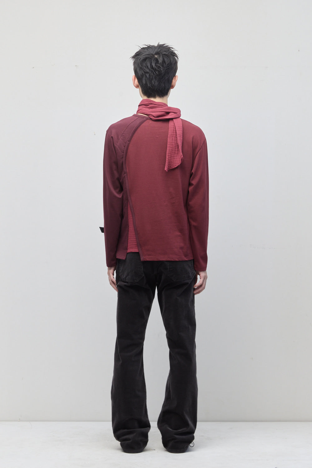 Hatchingroom - Flare Pants Corduroy (Washed Purple Charcoal) product image 10 | TRAB K-Fashion Australia