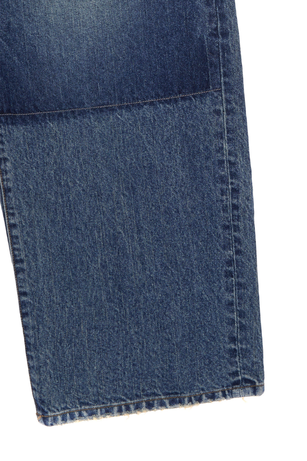 Matin Kim - Reverse Washed Denim Pants (Blue) product image 4 | TRAB K-Fashion Australia