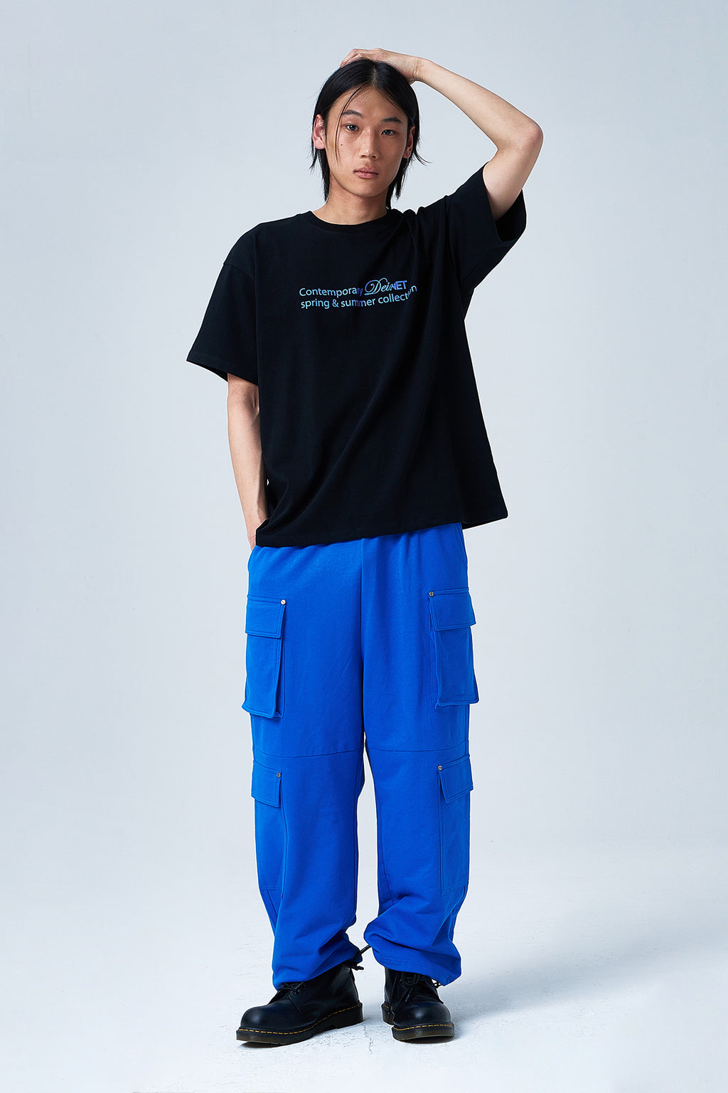 Deinet - Contemporary T-Shirt (Black) product image 5 | TRAB K-Fashion Australia