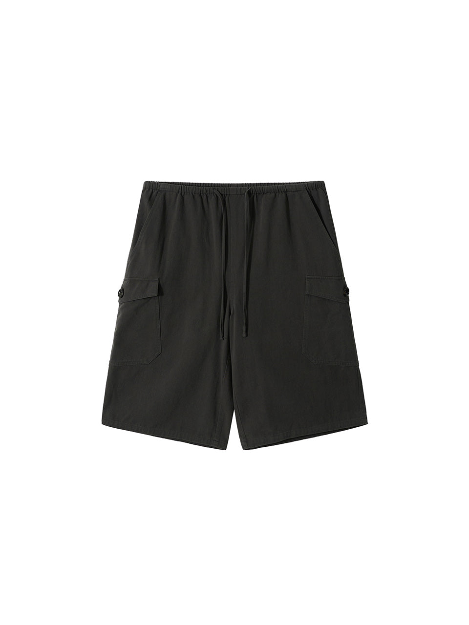 Kijun - Washed Cargo Bermuda Shorts (Charcoal) product image 8 | TRAB K-Fashion Australia