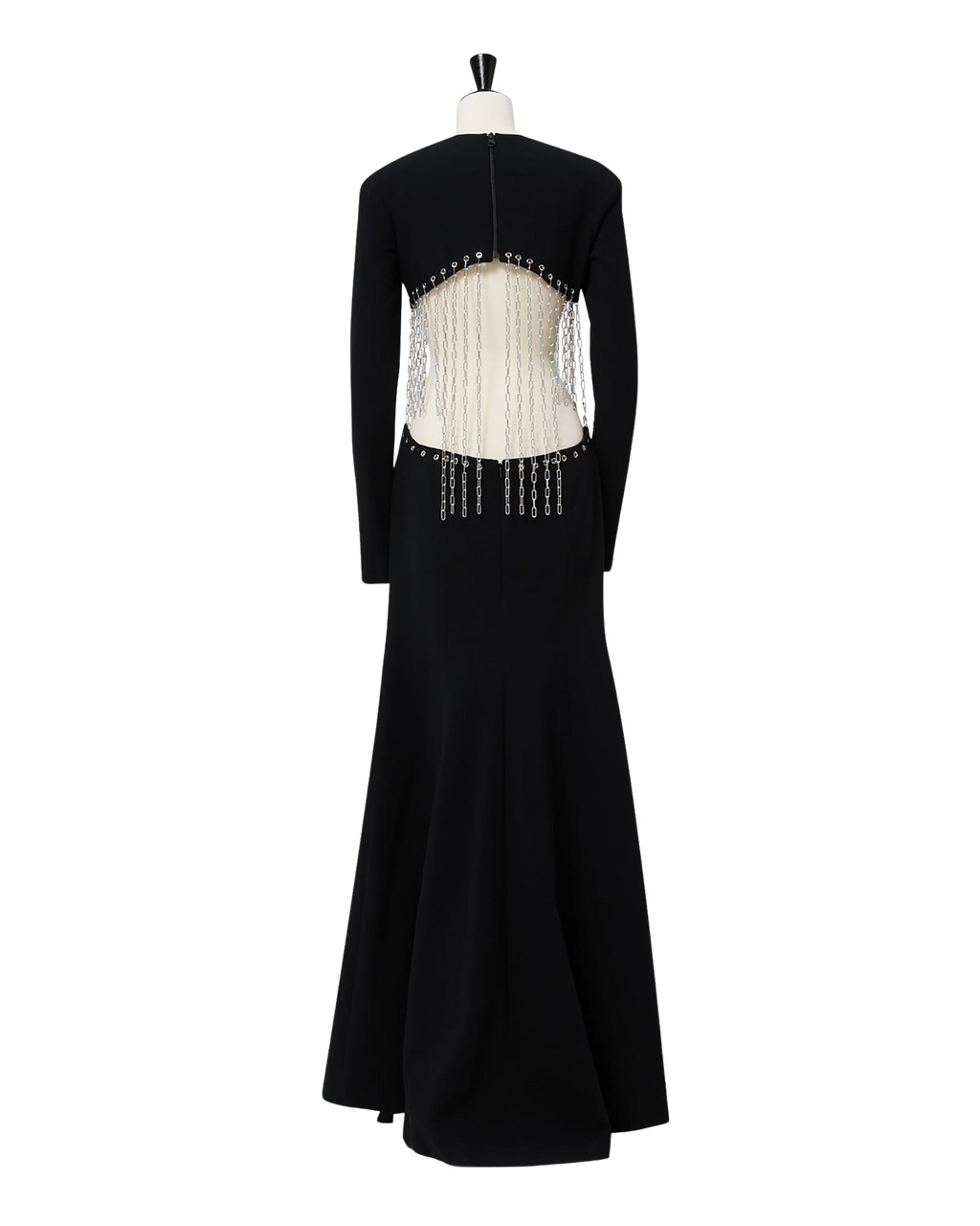 Kimhe Kim - Chain Embellished Waistless Maxi Dress (Black) product image 6 | TRAB K-Fashion Australia
