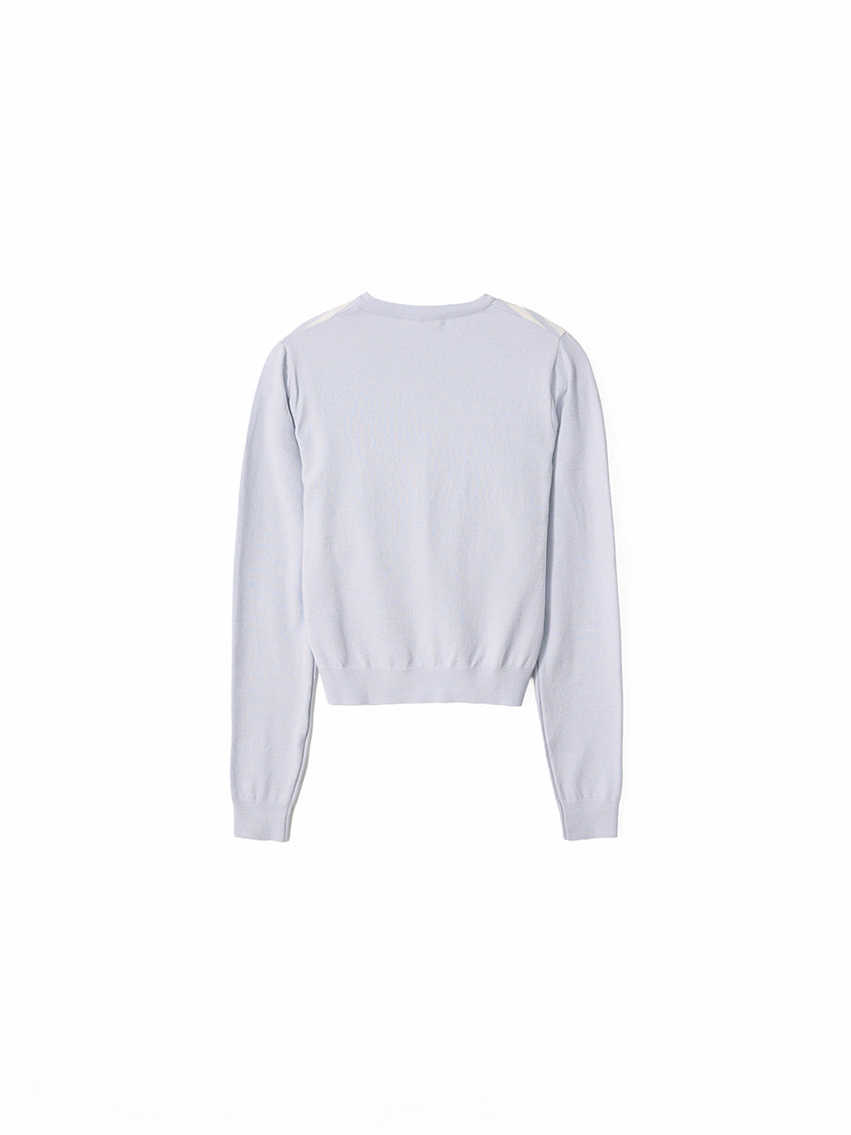 Kijun - Stripe Knit Cardigan (Sky Blue) product image 13 | TRAB K-Fashion Australia