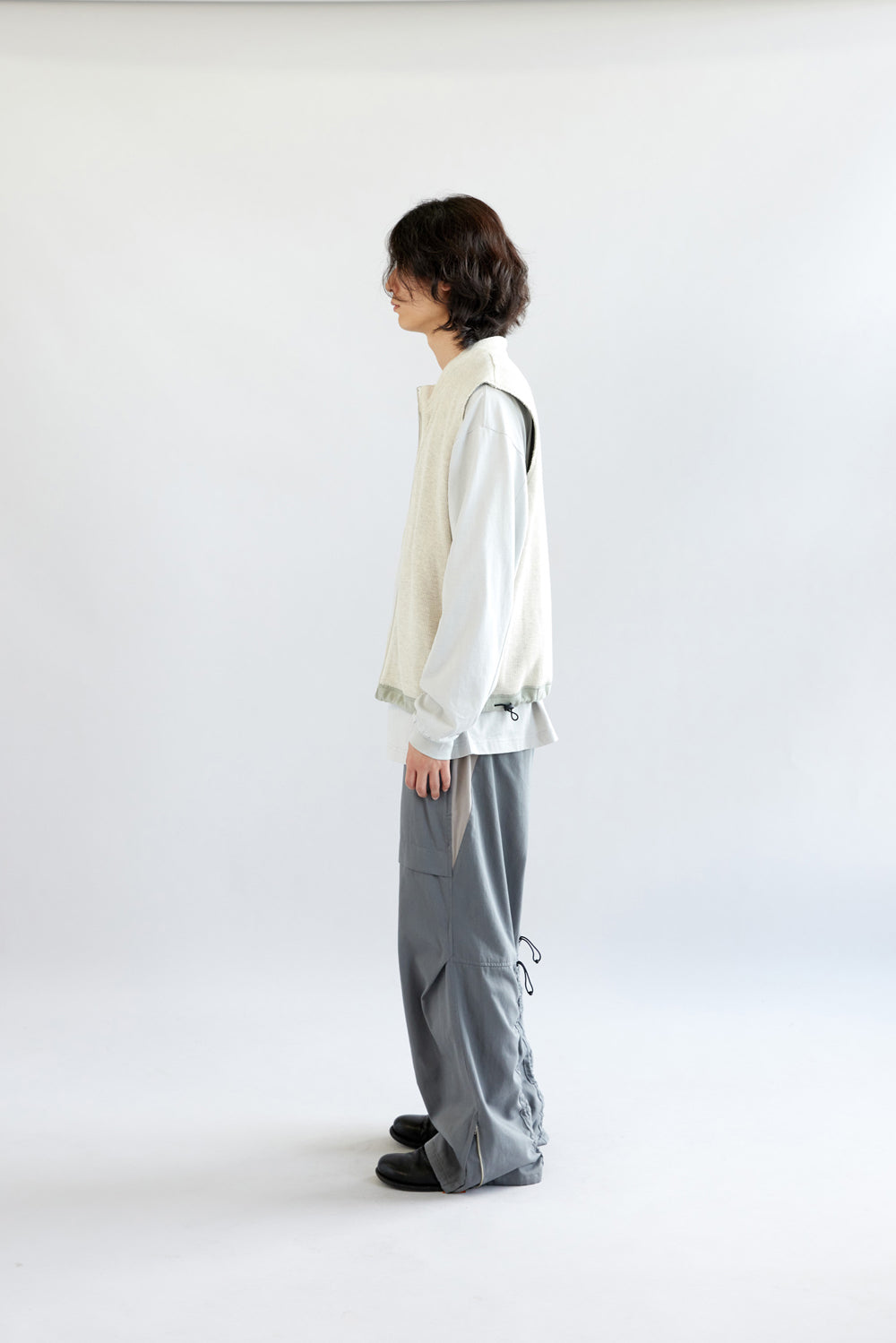 Hatchingroom - Reversible Jersey Vest Olive (Grey) product image 19 | TRAB K-Fashion Australia