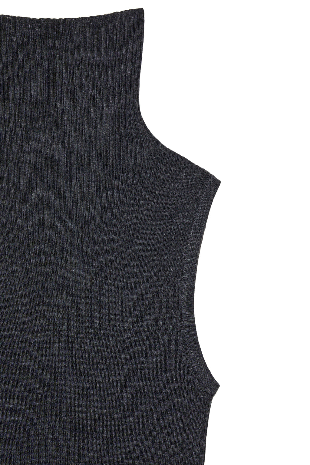 Deinet - Turtle Neck Sleeveless (Charcoal) product image 4 | TRAB K-Fashion Australia