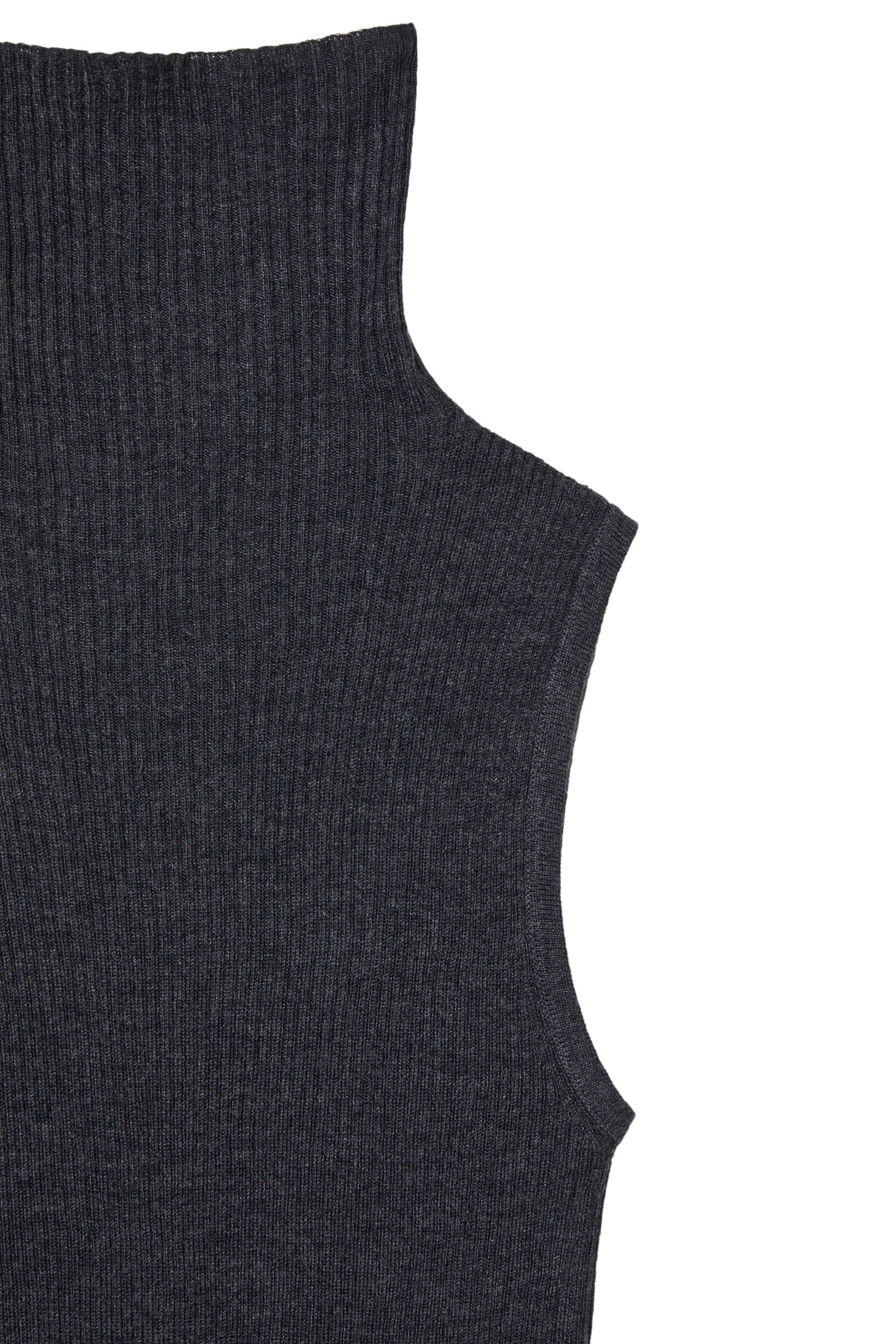 Deinet - Turtle Neck Sleeveless (Charcoal) product image 4 | TRAB K-Fashion Australia