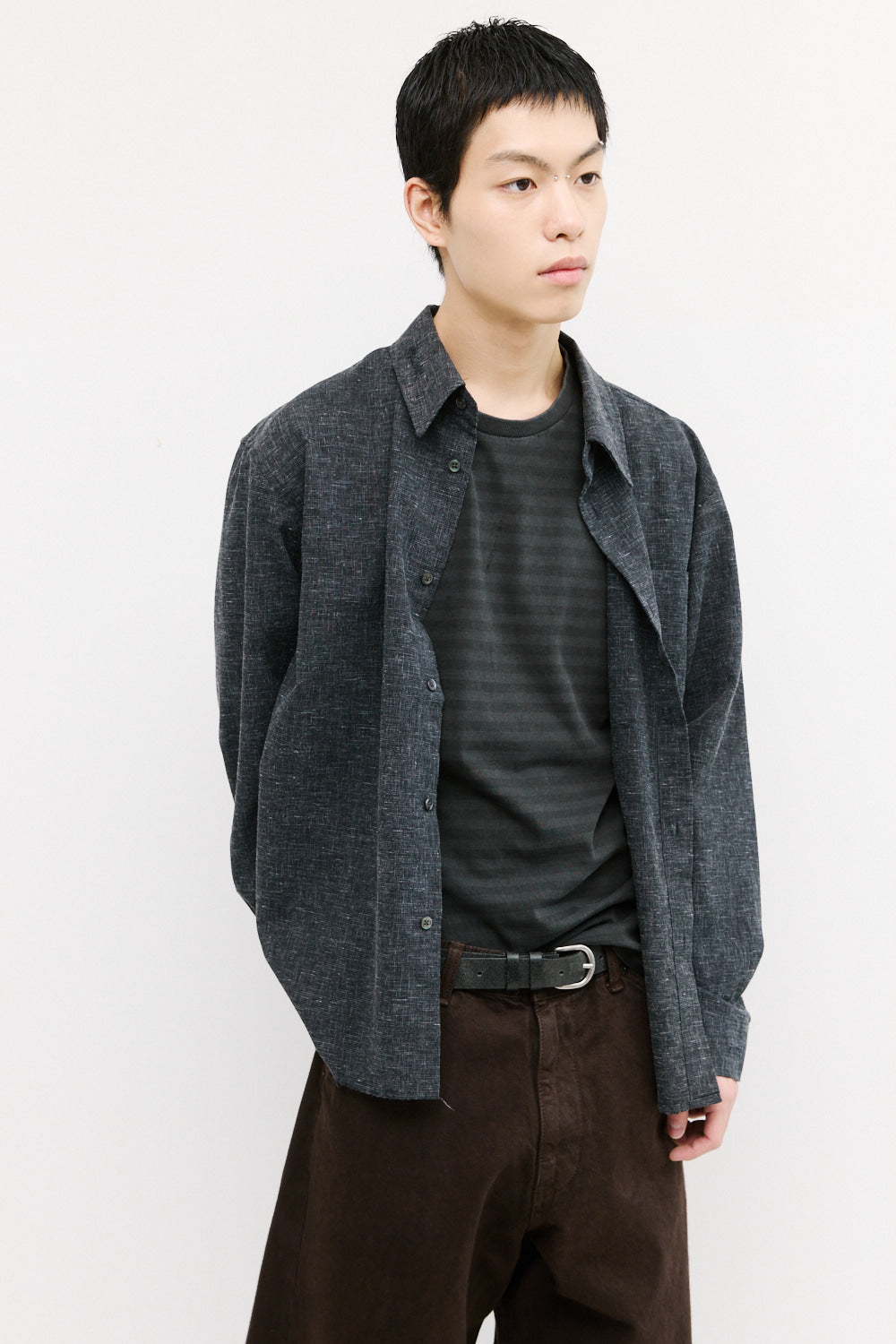 Hatchingroom - Museum Shirt Slub (Grey) product image 6 | TRAB K-Fashion Australia