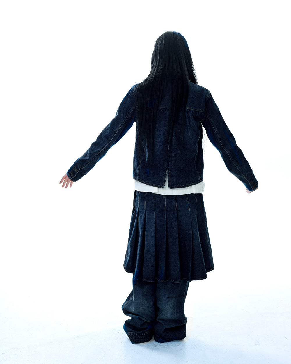 Coyseio - Deep Denim Jacket (Navy) | TRAB K-Fashion Australia