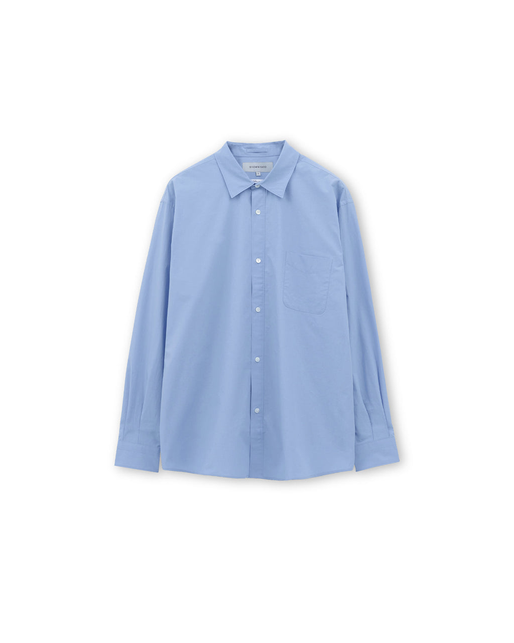Brownyard - Essential Shirt (Sax Blue) product image 3 | TRAB K-Fashion Australia