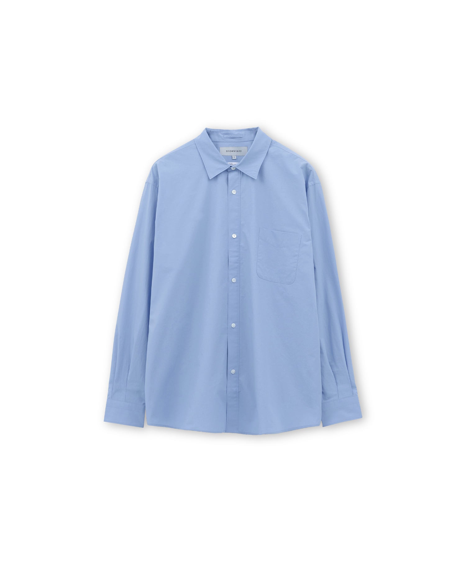 Brownyard - Essential Shirt (Sax Blue) product image 3 | TRAB K-Fashion Australia
