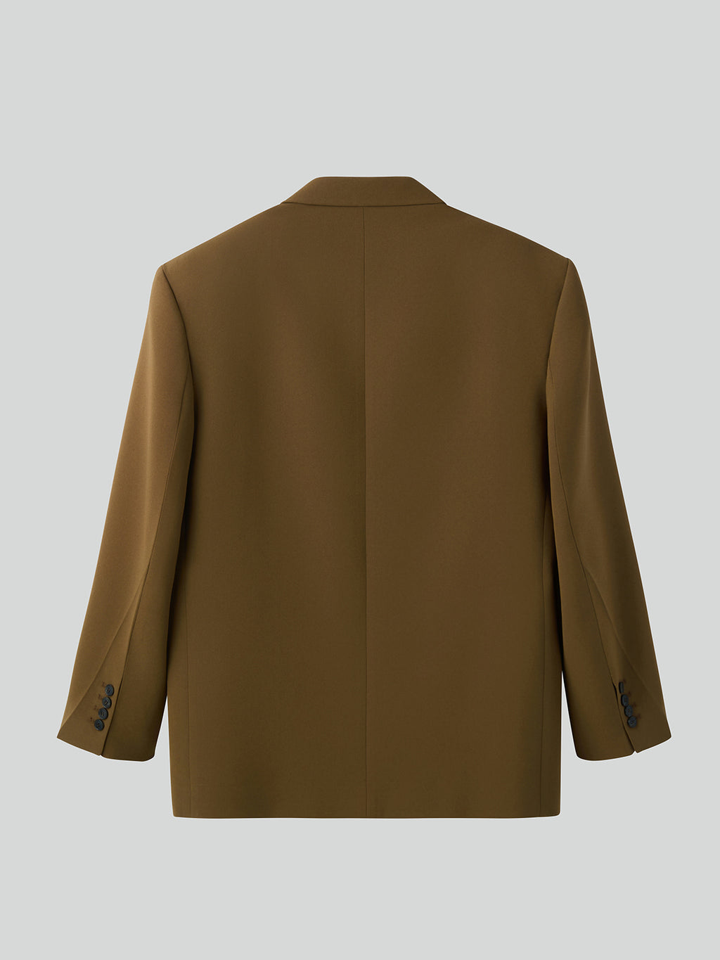 Recto - Fluid Double Suit Jacket (Ochre) product image 6 | TRAB K-Fashion Australia