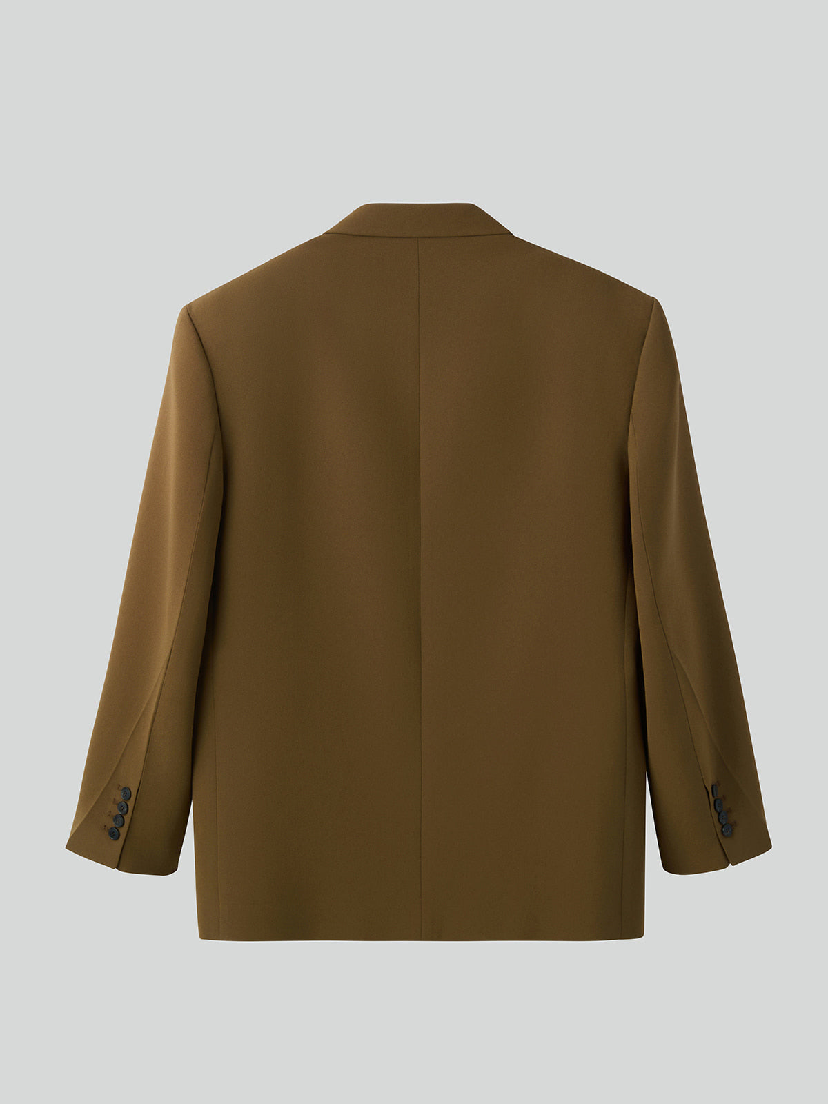 Recto - Fluid Double Suit Jacket (Ochre) product image 6 | TRAB K-Fashion Australia