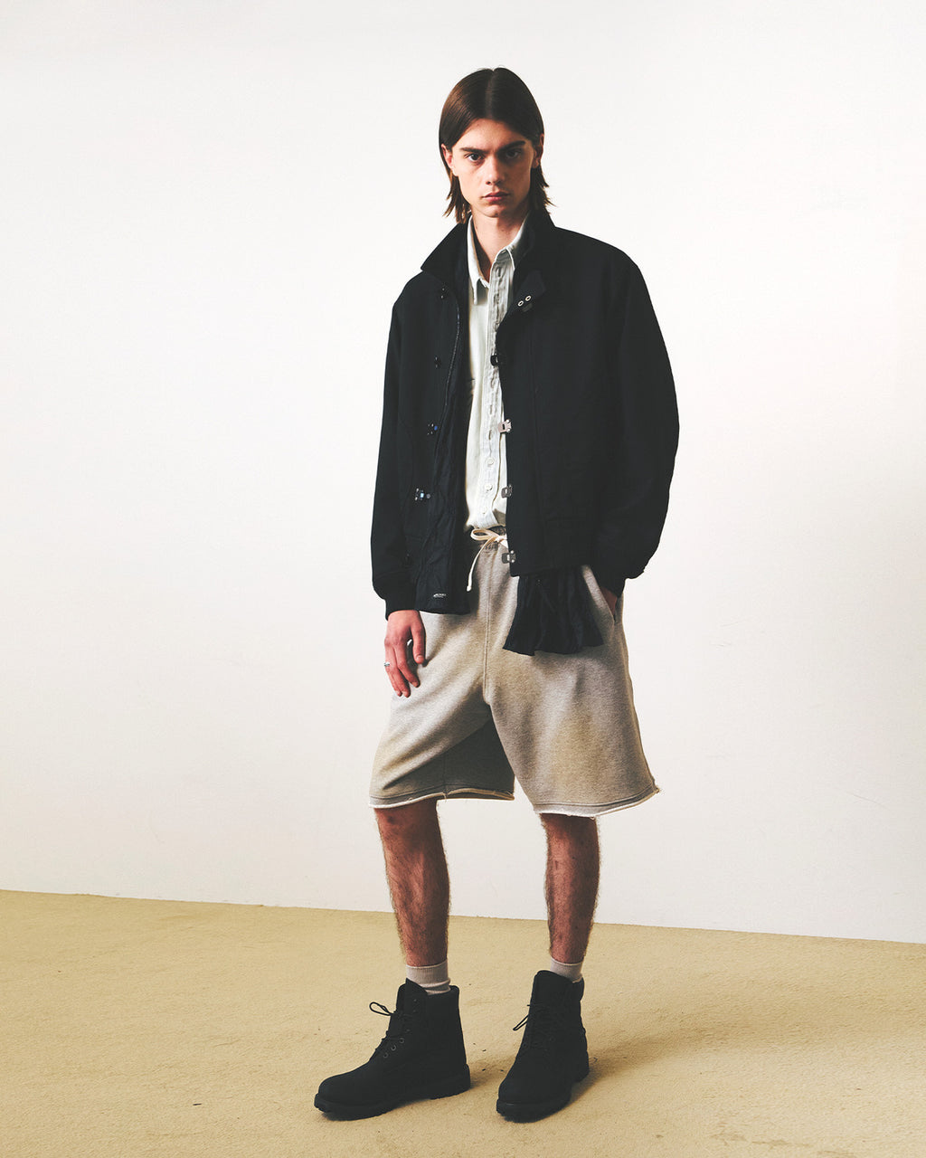 Eastlogue - Deck Jumper (Black Twill) product image 4 | TRAB K-Fashion Australia