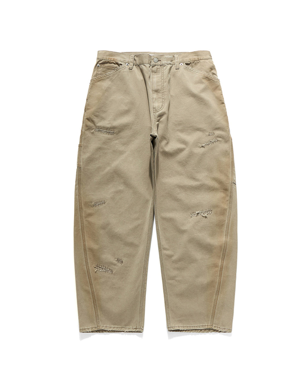 Eastlogue - Damaged Carpenter Pants (Vintage Beige) product image 5 | TRAB K-Fashion Australia
