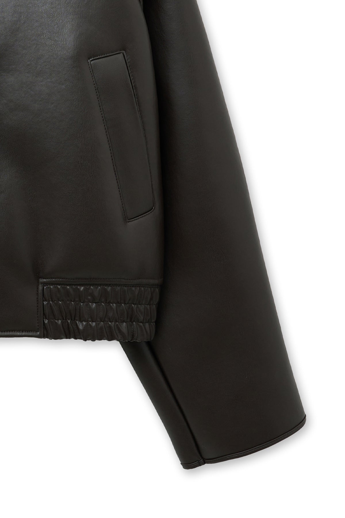 Matin Kim - Fur Collar Mustang Jumper (Dark Brown) product image 5 | TRAB K-Fashion Australia