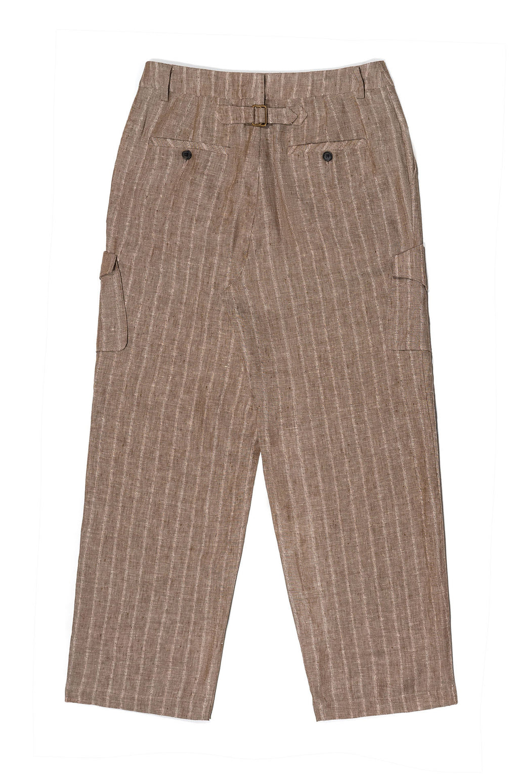 Ioedle - Linen Cargo Pants (Brown) product image 3 | TRAB K-Fashion Australia