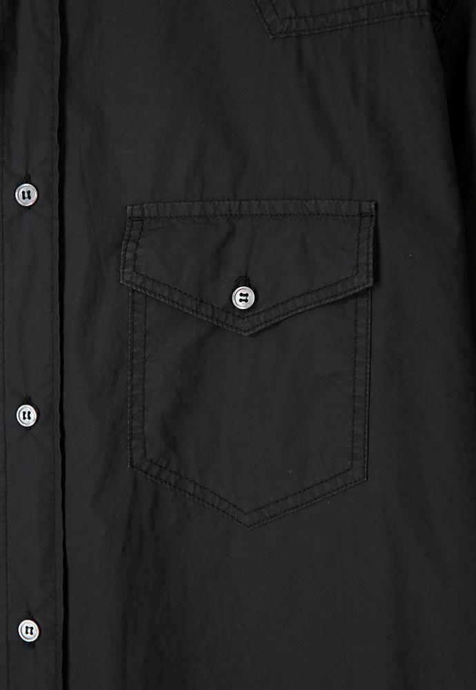 Art if acts - Washed Western Half Shirt (Faded Black) product image 11 | TRAB K-Fashion Australia