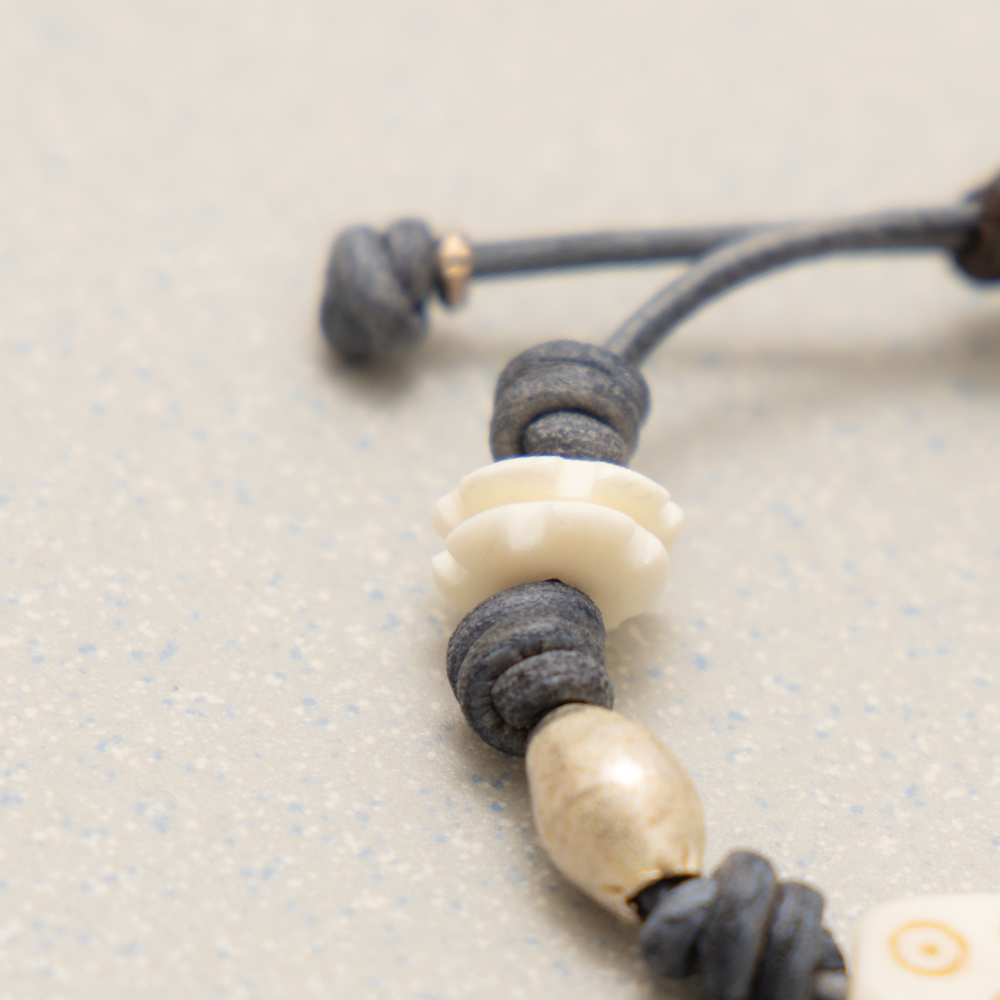 Towtow Archive - Etched Bracelet (Resilience) (Gray) product image 3 | TRAB K-Fashion Australia