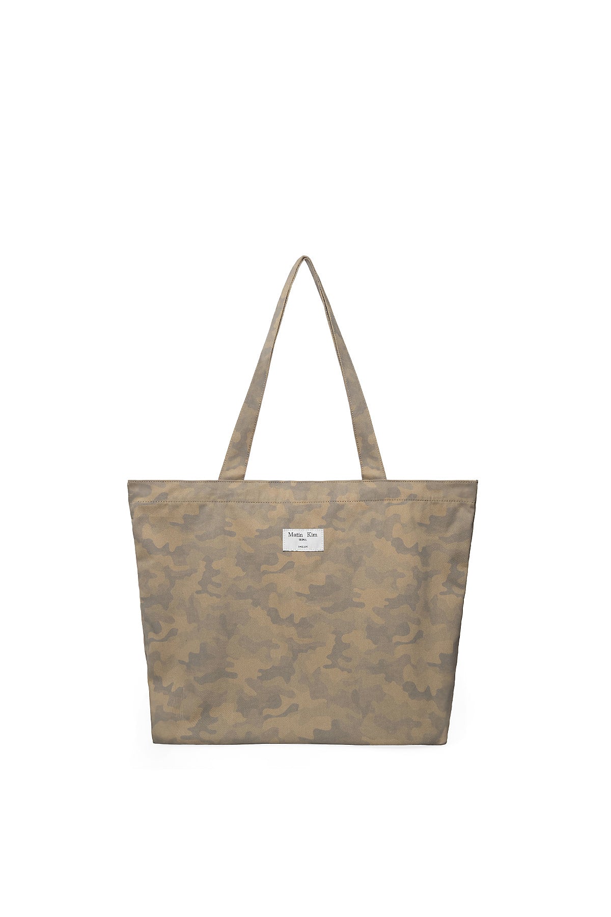 Matin Kim - Matin Washed Pattern Ecobag (Khaki) product image 2 | TRAB K-Fashion Australia