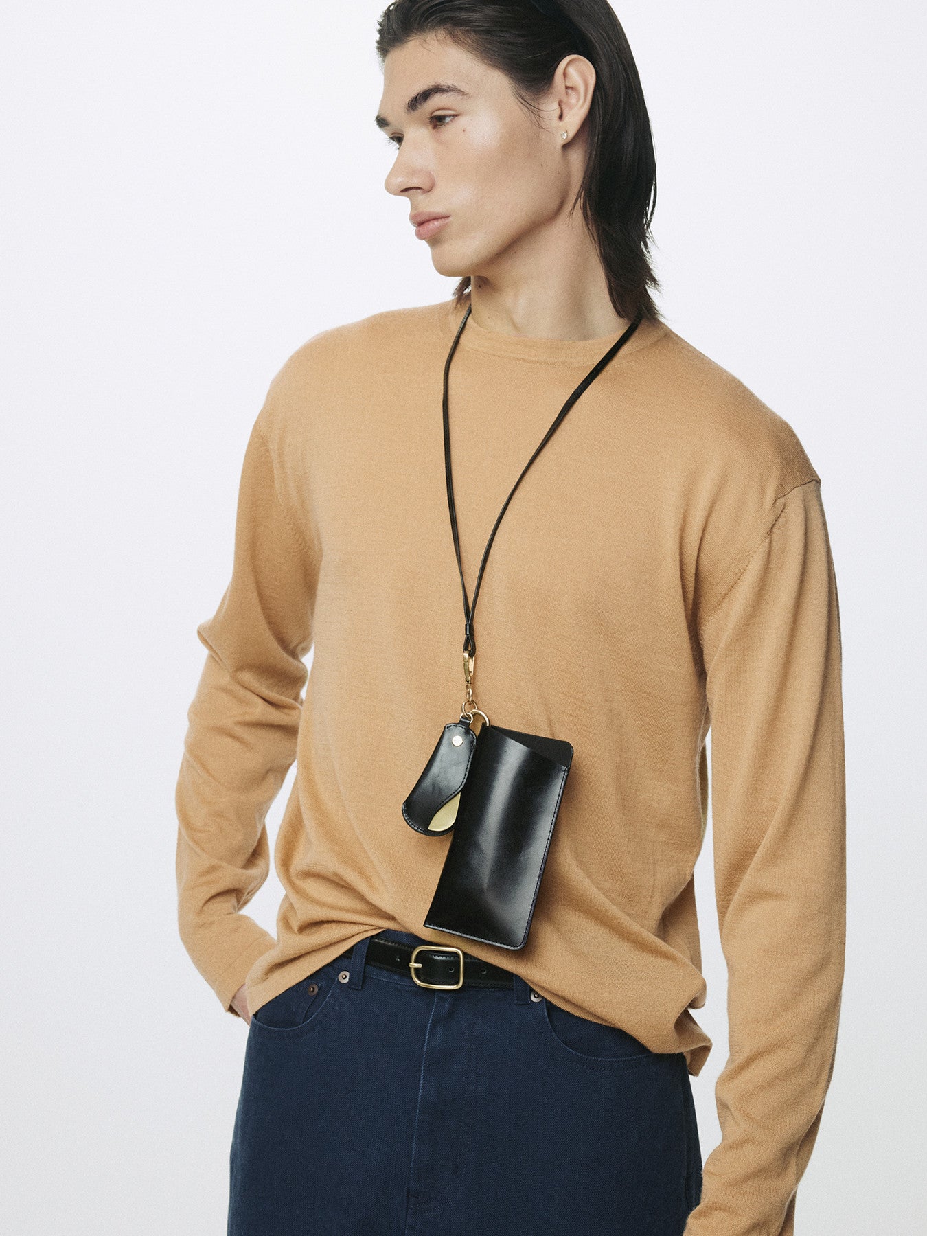 Tonywack - Feather-Weight Wool Longsleeve Knit (Custard Beige) product image 7 | TRAB K-Fashion Australia
