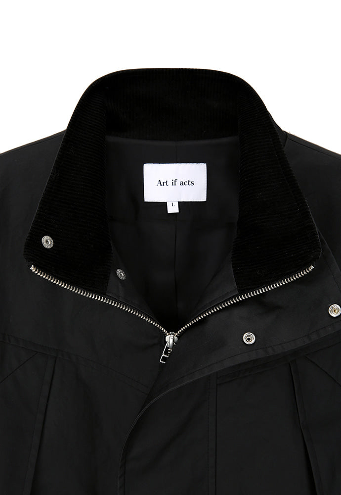 Art if acts - British Waxed Monster Parka (Black) product image 15 | TRAB K-Fashion Australia